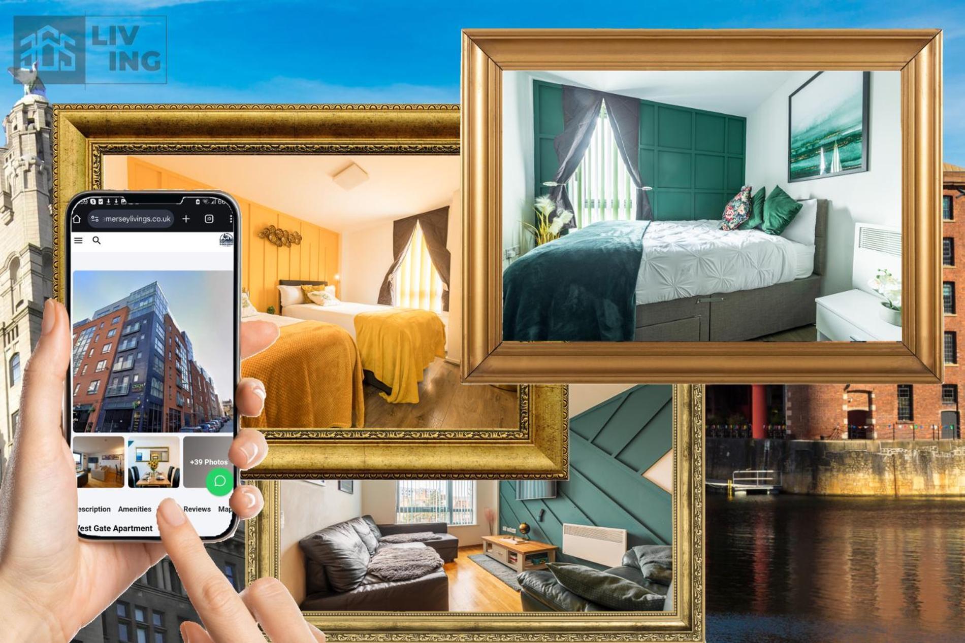Sidemersey Livings- Convenient And Central 2-Bedroom Haven In L1 Liverpool Zewnętrze zdjęcie